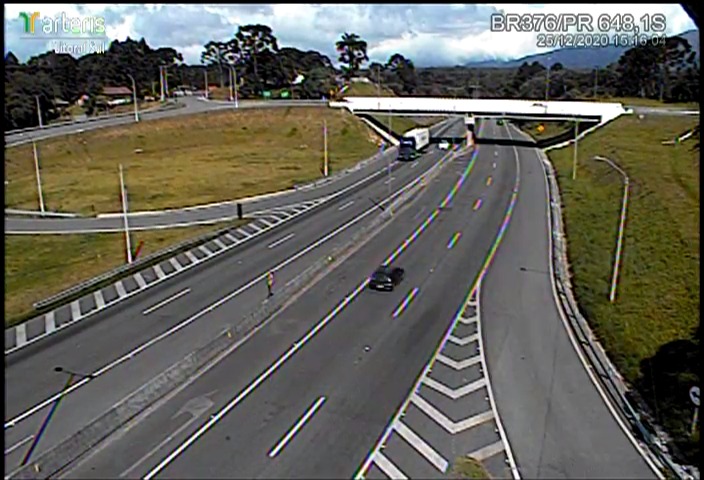 BR-376 na tarde desta sexta-feira (25)