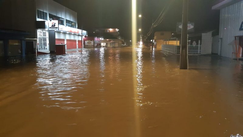 enchente em joinville