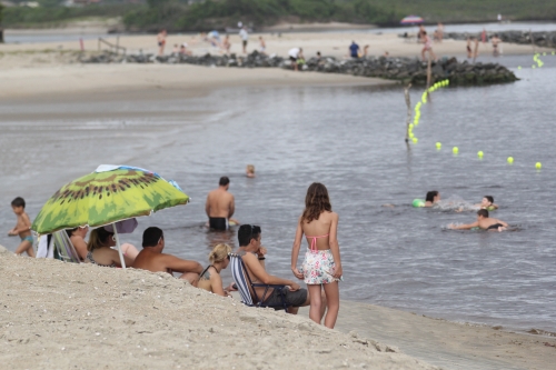 Barra do Sul tem 12 km de praias – Foto: Fabricio Porto/Arquivo/ND