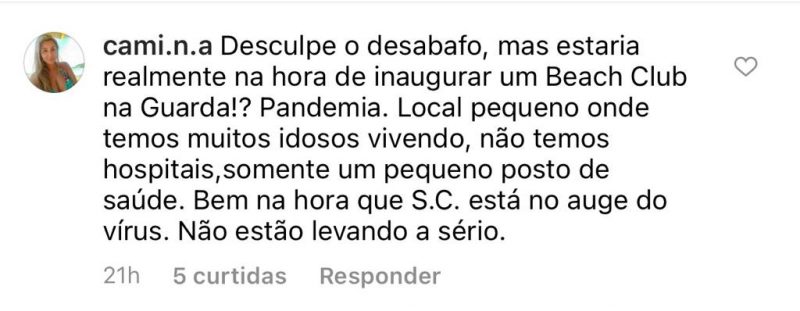 Moradora da Guarda do Emba&uacute; comentou sobre festa de inaugura&ccedil;&atilde;o – Foto: Reprodu&ccedil;&atilde;o/Instagram/ND