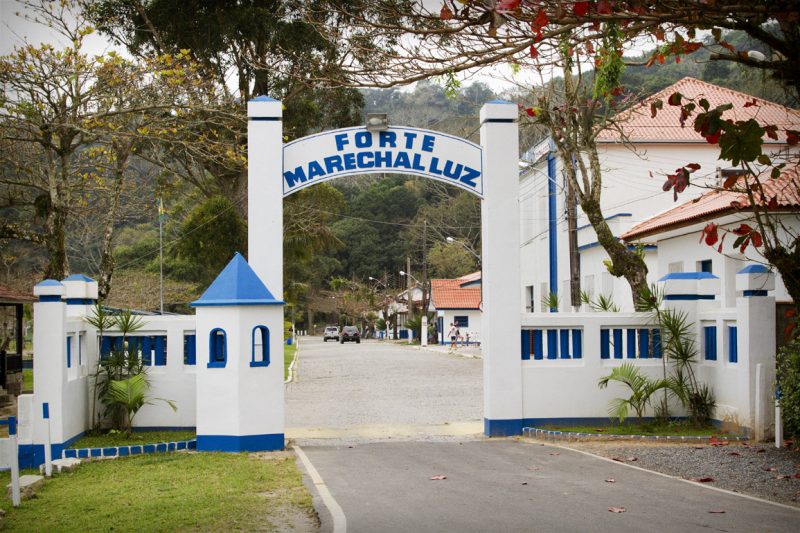 Forte Marechal Luz fica na praia do Forte, em São Francisco do Sul, um dos pontos turísticos mais bonitos de Santa Catarina  &#8211; Foto: Ruy Luiz Machado/ND