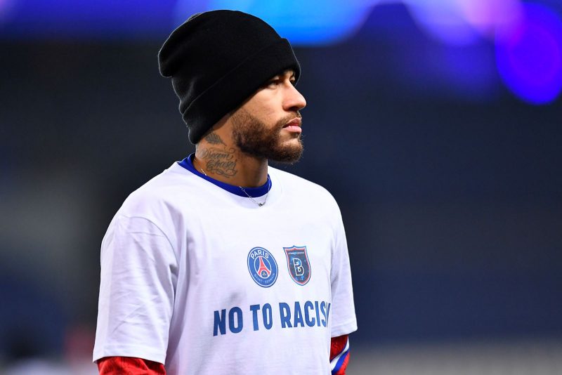 Neymar foi expulso de partida entre PSG e Lille – Foto: AurelienMeunier2019/ND