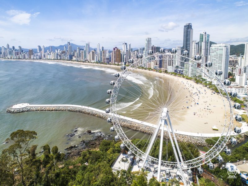 Big Wheel &eacute; a maior roda gigante da Am&eacute;rica Latina. – Foto: Assessoria FG Big Wheel/Divulga&ccedil;&atilde;o