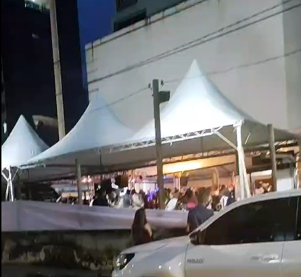 Em meio a pandemia de Covid-19, festa em Itapema seguiu até início da noite