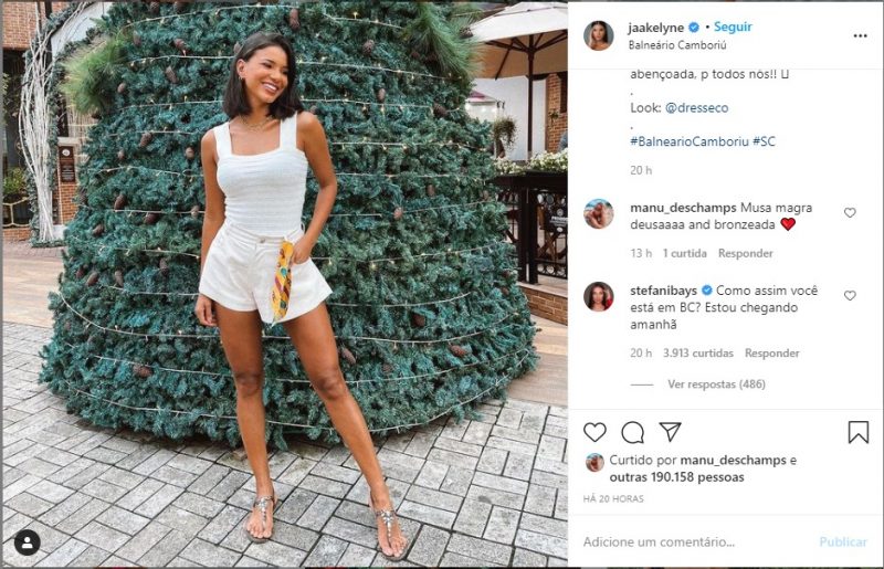 Ga&uacute;cha St&eacute;fany Bays tamb&eacute;m deve vir para Balne&aacute;rio Cambori&uacute;. – Foto: Reprodu&ccedil;&atilde;o/Instagram/ND