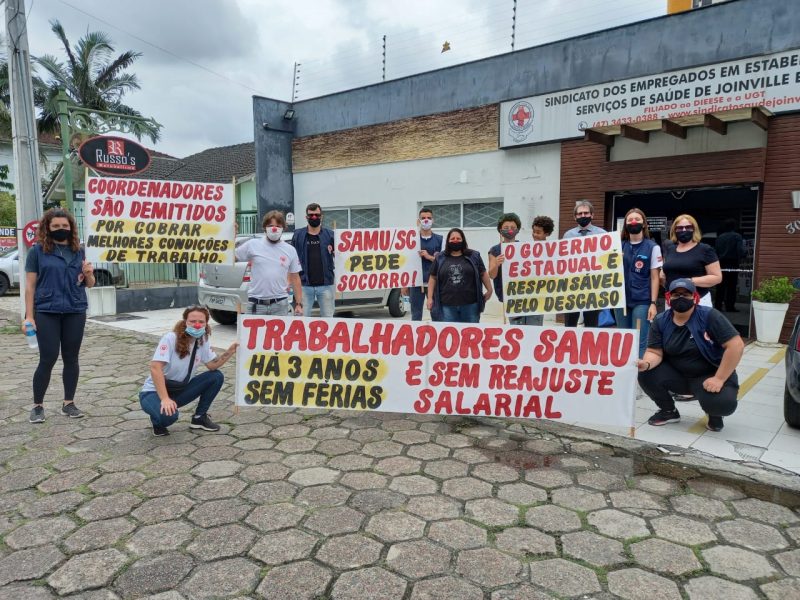 profissionais falam sobre possível paralisação do samu por atrasos, falta de férias e ausência de EPIs