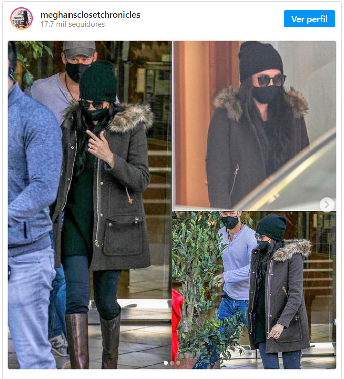 Internautas acreditam que Meghan está escondendo a gravidez – Foto: Instagram/meghansclosetchronicles