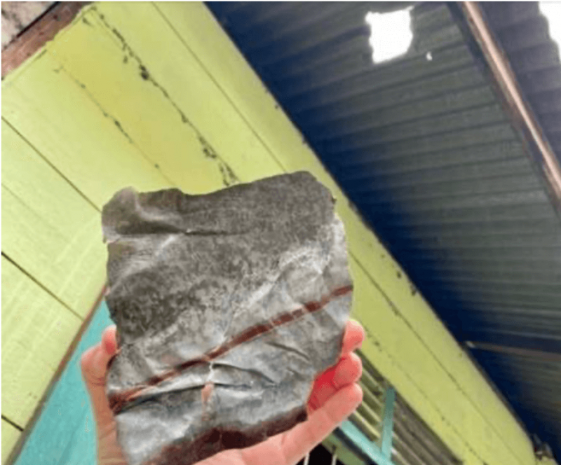 Pedra tem mais de dois quilos. Valor da venda n&atilde;o foi diviulgado – Foto: Reprodu&ccedil;&atilde;o