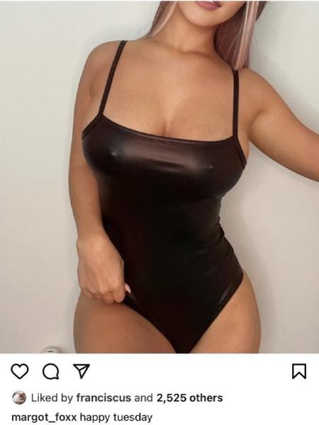 foto de modelo curtida pelo papa