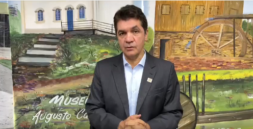 Clésio Salvaro (PSDB), prefeito de Criciúma, já manifestou o apoio a essa nova determinação no município da região Sul &#8211; Foto: Reprodução vídeo