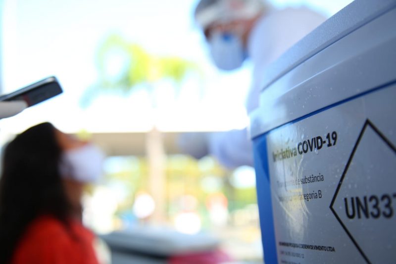 Desde o in&iacute;cio da pandemia, prefeitura realizou mais de 145 mil testes na capital catarinense – Foto: PMF/Divulga&ccedil;&atilde;o/ND