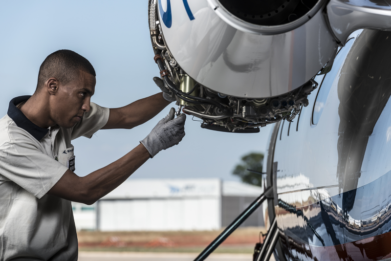 Programa de estágio também é oferecido de forma remota. Foto: Divulgação/Embraer/ND