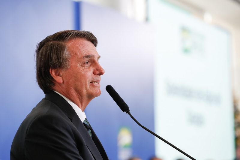 Presidente Bolsonaro fará pronunciamento às 20h30 em cadeia de rádio e TV – Foto: Alan Santos/PR/Divulgação/ND