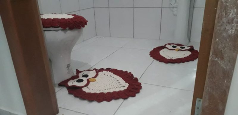 Tapetes feitos por Andr&eacute; est&atilde;o prontos. – Foto: Dani Lando/ND TV