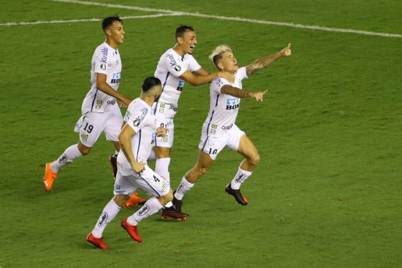Santos é finalista da Libertadores da América e encara o Palmeiras na grande decisão. Foto: ESTADÃO CONTEÚDO/ND