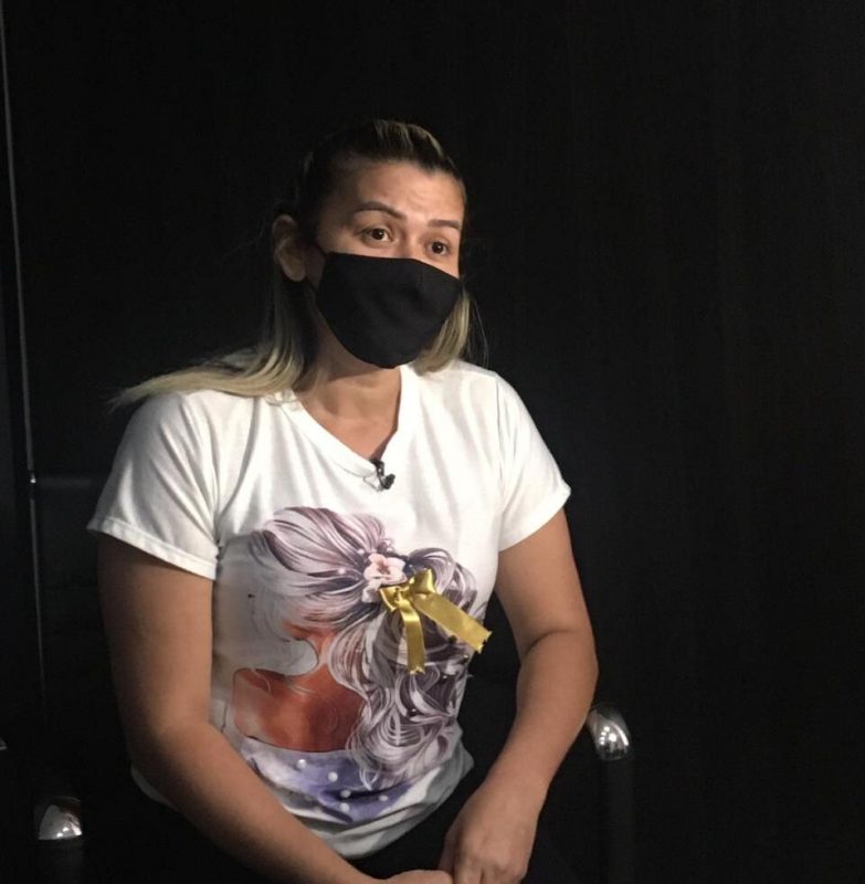 Rebeca de Albuquerque, mãe de vítima de atropelamento nos Ingleses
