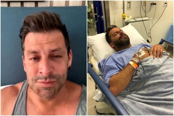 Henri Castelli mostra rosto deformado após agressão