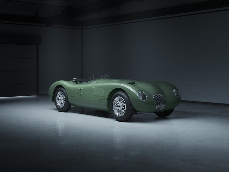 Jaguar vai voltar a produzir o clássico C-Type em 2022 -