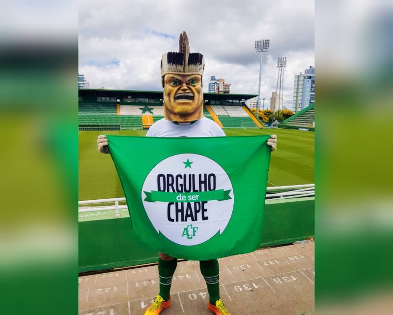 Associa&ccedil;&atilde;o Chapecoense de Futebol, com apoio de entidades locais, lan&ccedil;ou o movimento &ldquo;Orgulho de Ser Chape&rdquo; – Foto: Acic/Divulga&ccedil;&atilde;o/ND