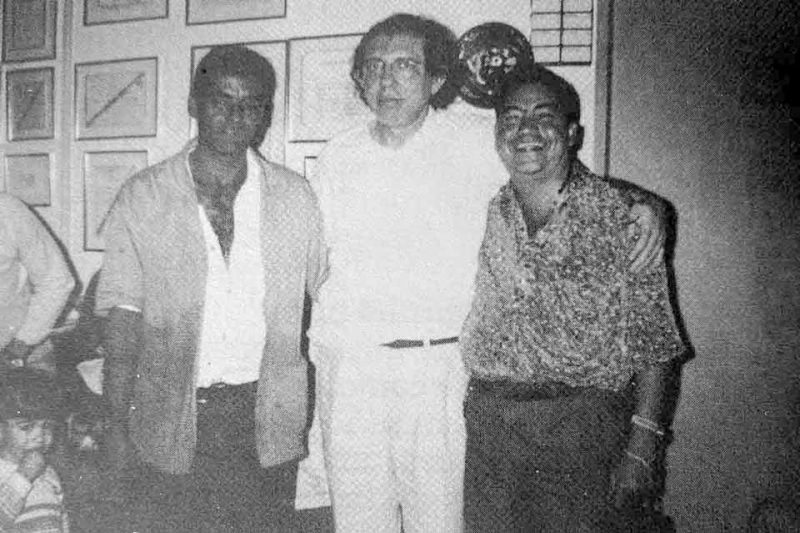 Jo&atilde;o de Deus (ao centro) e seus auxiliares: Jo&atilde;o Preto (esquerda) e Ti&atilde;ozinho (direita) – Foto: Reprodu&ccedil;&atilde;o