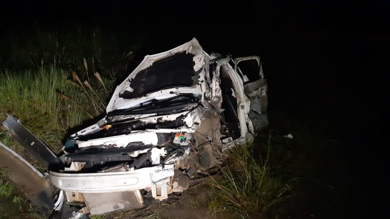 Homem que conduzia o carro morreu no local – Foto: Ricardo Alves/NDTV