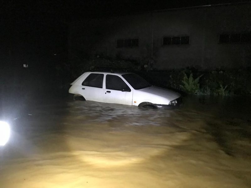 Chuva em Ascurra, Vale do Itajaí – Foto: CBVU/Divulgação