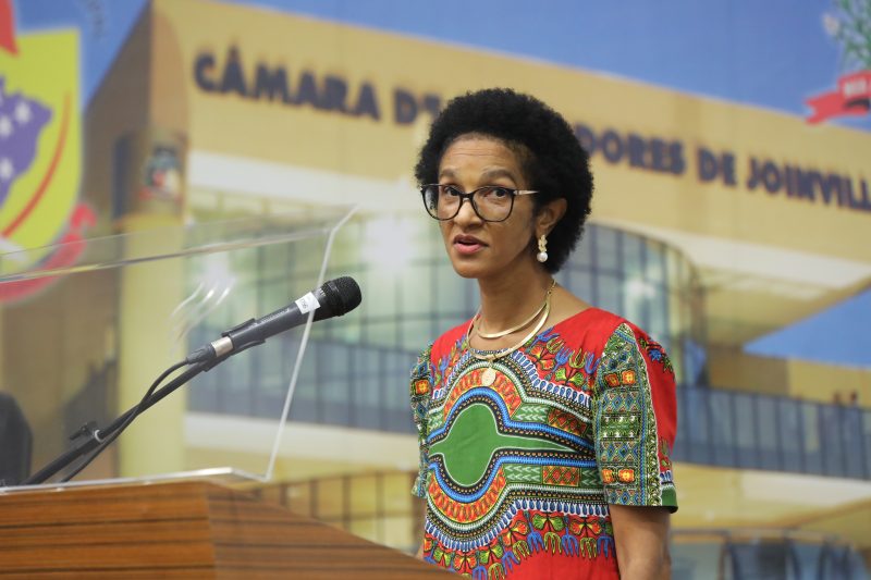 Ana Lucia propôs nova emenda à reforma da previdência em Joinville – Foto: André Kopsch/ND