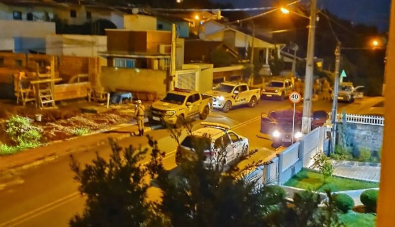 Noite de terça-feira (26) movimentada em Ipumirim em tentativa de assalto – Foto: Rádio Rural/Divulgação/ND