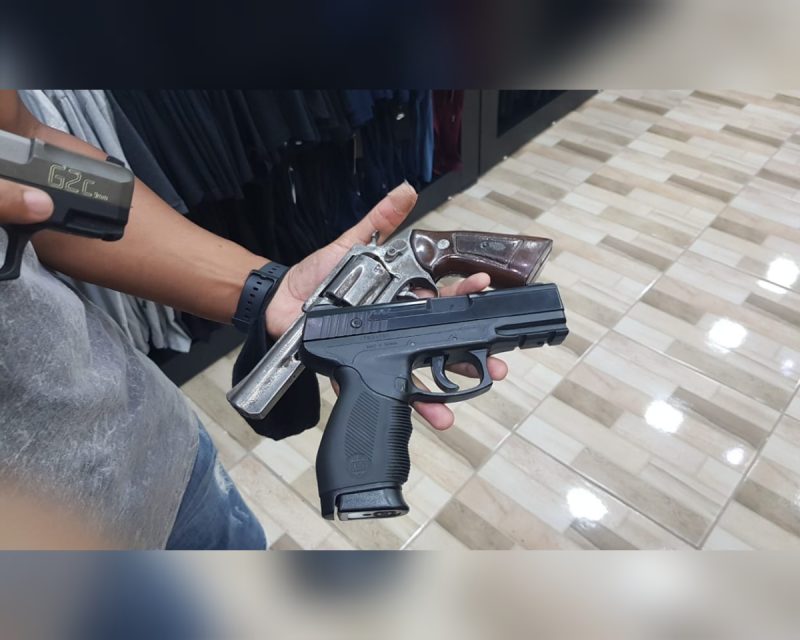 Assalto na regi&atilde;o Norte de Florian&oacute;polis &eacute; evitado por policial militar de folga – Foto: PM/Divulga&ccedil;&atilde;o/ND