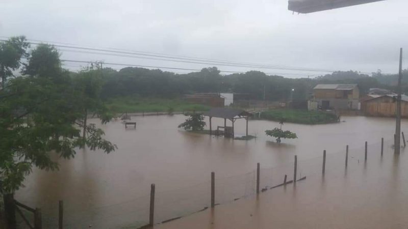Inunda&ccedil;&otilde;es foram as ocorr&ecirc;ncias mais registradas pela Defesa Civil, que tamb&eacute;m alerta para deslizamentos de terra – Foto: Reprodu&ccedil;&atilde;o/Redes Sociais