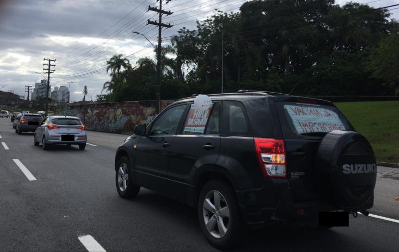 Manifestes pedem o impeachment de Bolsonaro – Foto: Felipe Alves/ND