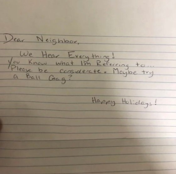 A moradora deixou o bilhete na porta do vizinho barulhento – Foto: Redes Sociais/Reprodu&ccedil;&atilde;o