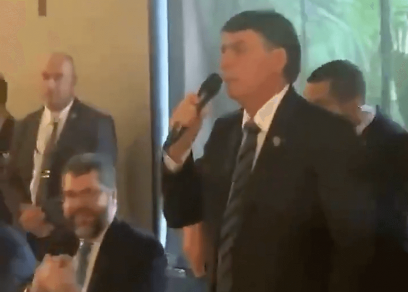 Bolsonaro se irrita com repercussão de matéria sobre gastos do governo – Foto: Reprodução