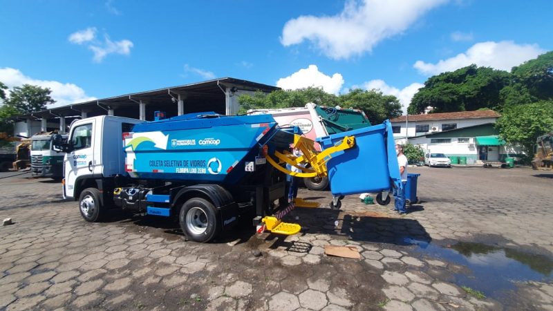 Novo caminhão de lixo da Comcap – Foto: Divulgação/ND