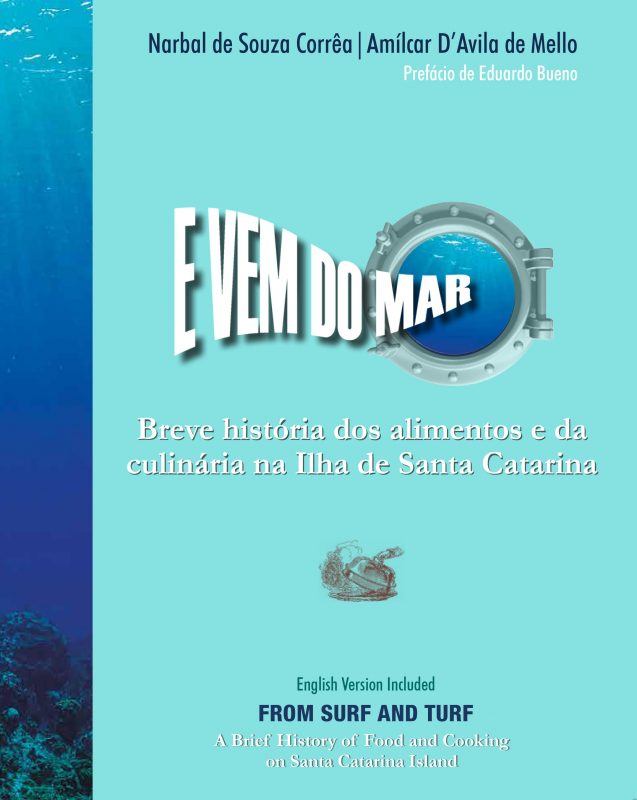 Livro E vem do mar &eacute; bil&iacute;ngue – Foto: Reprodu&ccedil;&atilde;o/ND