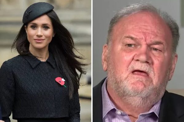 O relacionamento de Meghan Markle com o pai envolve diversas brigas – Foto: Divulgação/Metrópoles