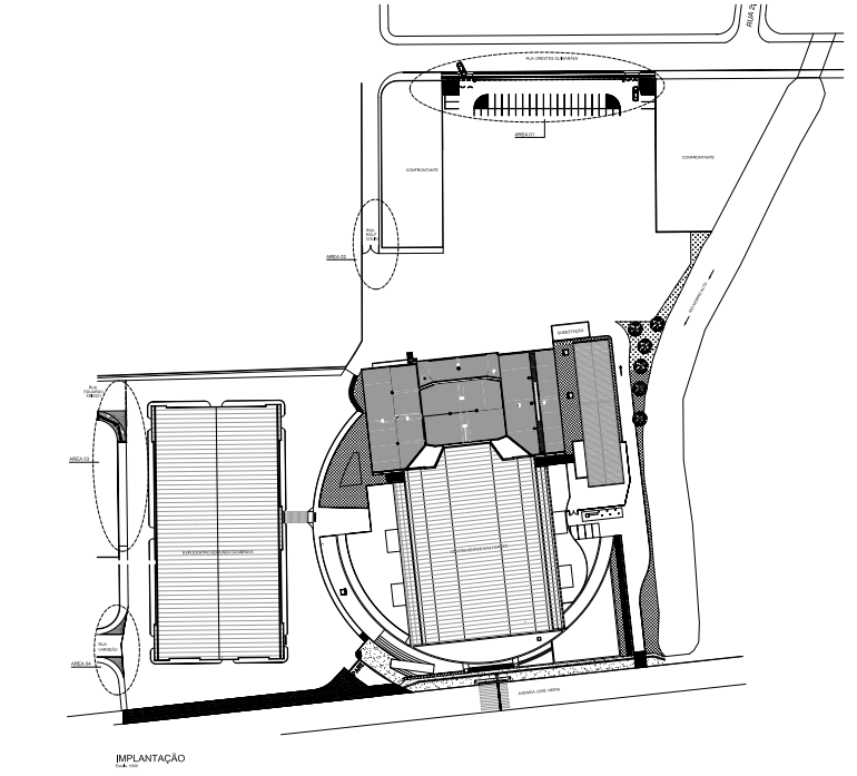 Projeto de cercamento do Centreventos Cau Hansen – Foto: Divulga&ccedil;&atilde;o/ND