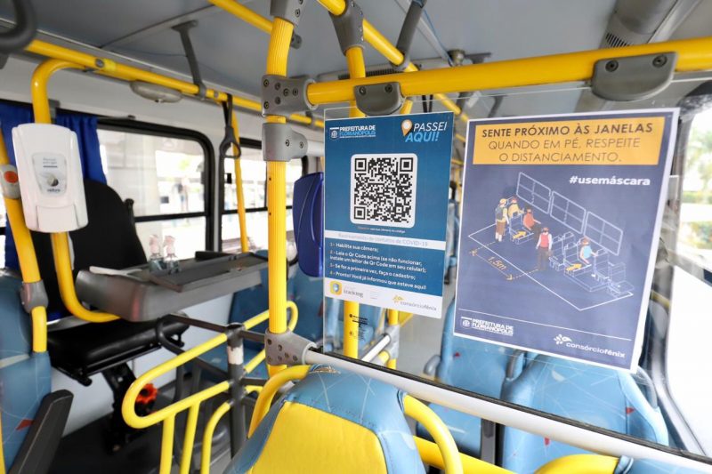 Número de check ins diminuiu nos veículos do transporte coletivo de Florianópolis em relação há alguns meses – Cristiano Andujar/PMF/Divulgação/ND