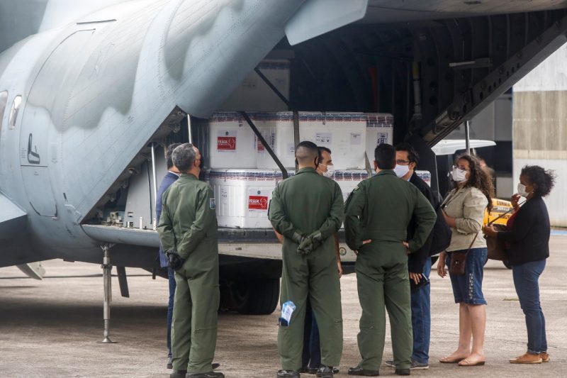 A distribuição para as cidades catarinenses começa nesta segunda-feira (18) por via terrestre e aérea – Foto: Anderson Coelho/ND