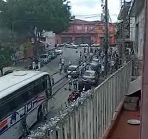 Ao todo, entre corintianos e palmeirenses, 22 envolvidos na confus&atilde;o foram detidos – Foto: Reprodu&ccedil;&atilde;o/Redes Sociais