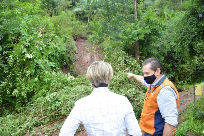 Defesa Civil segue monitorando regi&otilde;es atingidas pelas chuvas – Foto: Foto: Michele Lamin / Prefeitura de Blumenau