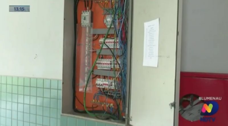 Col&eacute;gio Carlos Techentin est&aacute; sem energia el&eacute;trica – Foto: NDTV/Reprodu&ccedil;&atilde;o