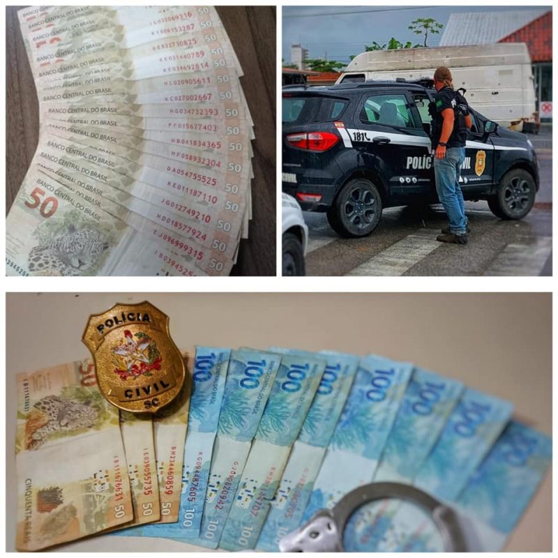 Dois fiscais da prefeitura de Porto Belo são presos acusados de corrupção. – Foto: Polícia Civil/Divulgação