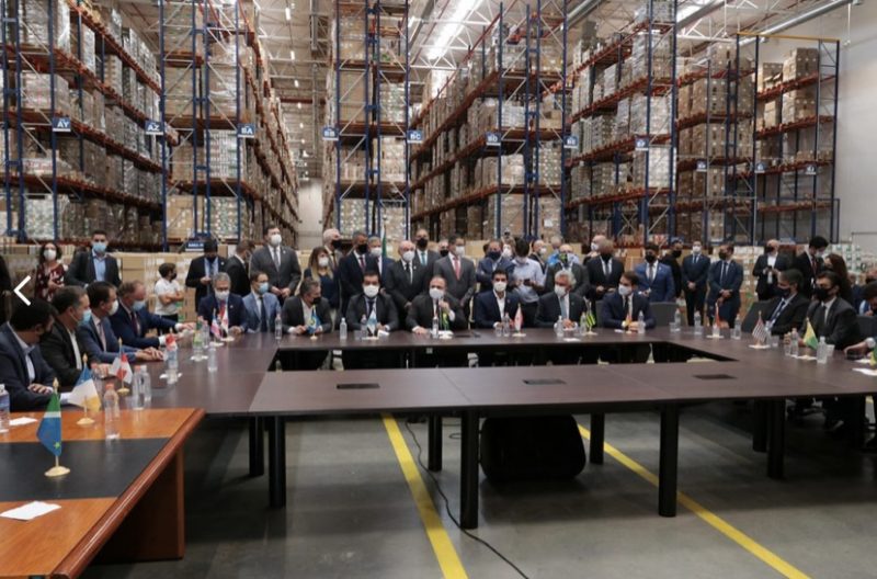 17 governadores estiveram no lan&ccedil;amento em S&atilde;o Paulo – Foto: Divulga&ccedil;&atilde;o/ND