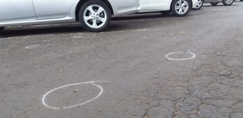 Local foi isolado para o trabalho da equipe pericial – Foto: Diego Antunes/NDTV