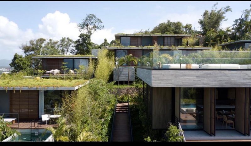 Projeto inseriu hotel no meio ambiente – Foto: hotel praia