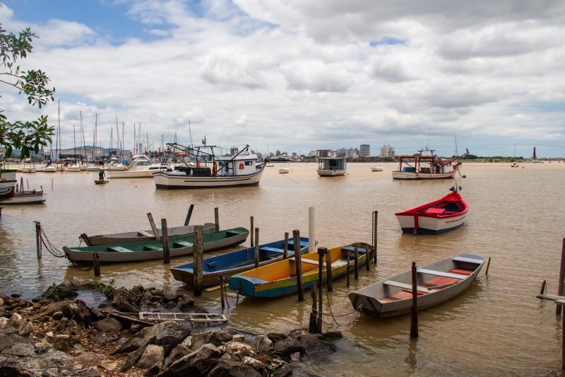 Imagens da Beira Rio em Itaja&iacute; – Foto: Bruno Golembiewski/ND