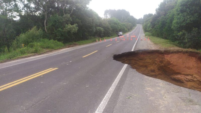 Com BR-280 bloqueada, PRF orienta desvio por Caçador - Notícia Hoje