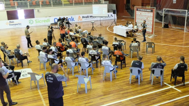 Tricolor das quadras inicia preparação para temporada e o objetivo é reconquistar a Liga Nacional – Foto: Carlos Jr./Divulgação