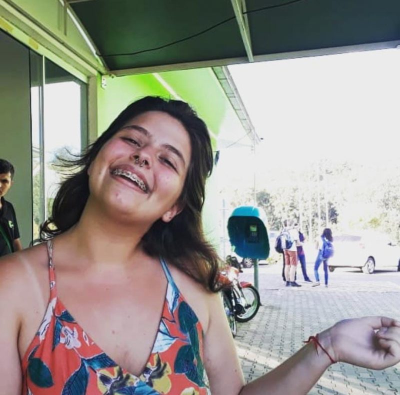 Ketheryn Nathally Fistarol, de Chapecó, também vai fazer o ENEM